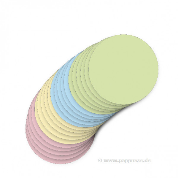Buttons leere Papiervorlagen - bunt