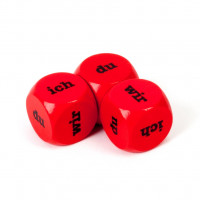 Würfel -Ich-Du-Wir-, rot Würfel -Ich-Du-Wir-, rot