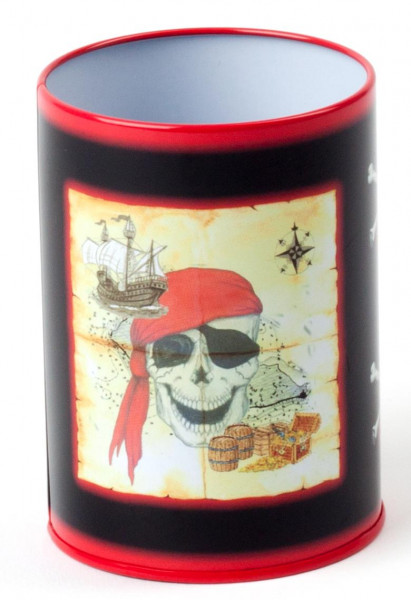 Stifteköcher Piraten-Schatzkarte