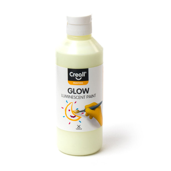 Nachtleuchtfarbe Creall grün-gelb 250 ml