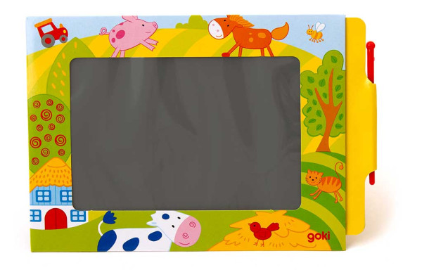 Zaubertafel 19 x 13 cm Bauernhof