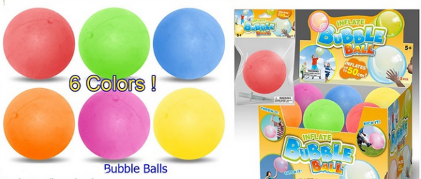 Fun Ballon Ball 6 Neonfarben sortiert