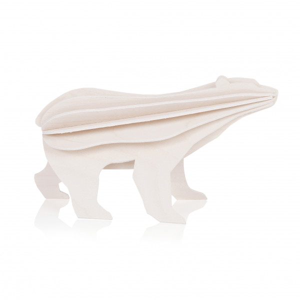 Lovi Holzfigur Eisbär klein
