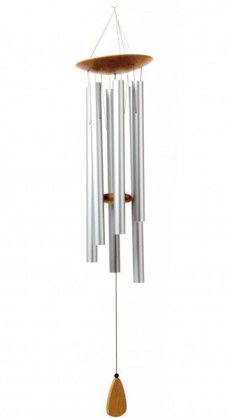 Klangspiel Erde natur/silber 86 cm