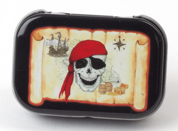 Minidose Piraten-Schatzkarte