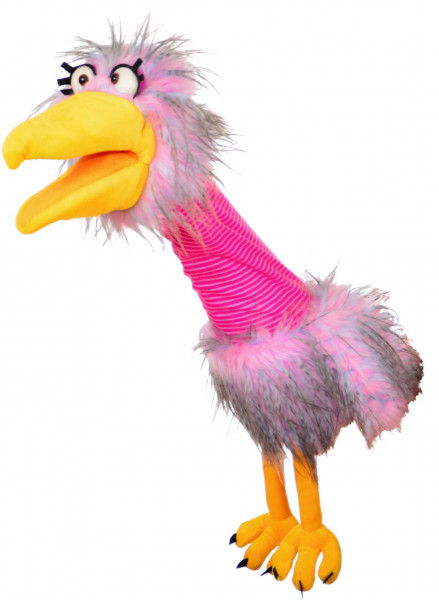 Handpuppe Madame Quassel Schlamassel