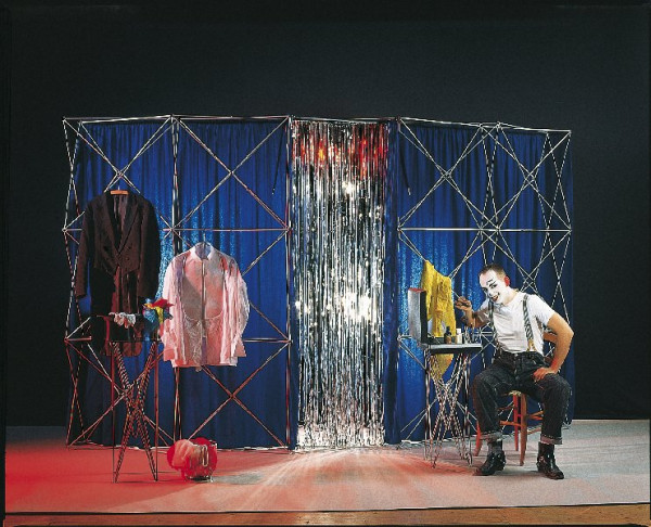 Spider-Flex Faltwand royalblau