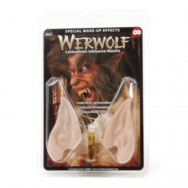 Latex-Ohren Werwolf