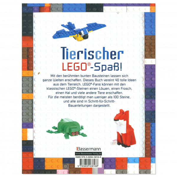Buch Tiere 40 Ideen mit LEGO®-Steinen