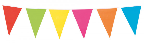Riesenwimpelkette bunt