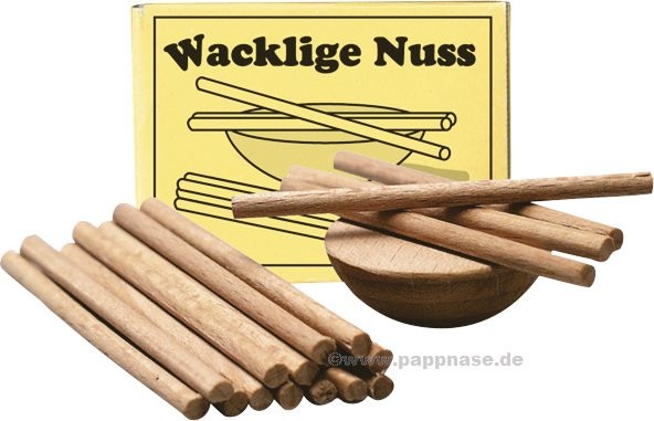 Wacklige Nuss