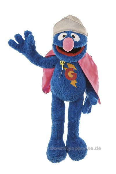 Handpuppe Supergrobi