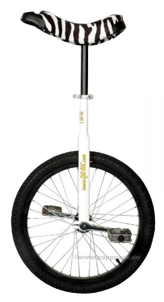 Einrad Luxus 20'' - weiß