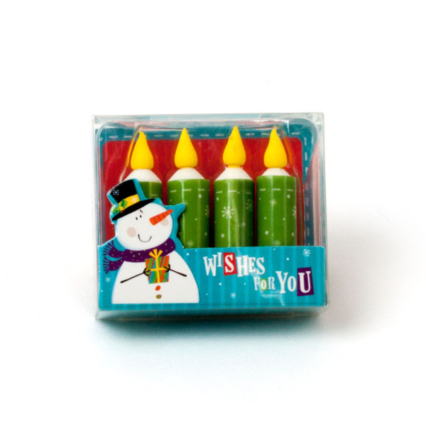 Radierer 4 Adventskerzen Wishes for You