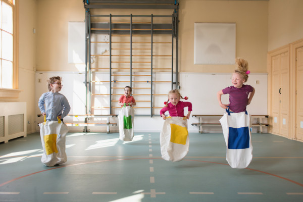 Hüpfsäcke Baumwolle 4 Stück