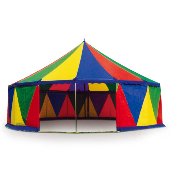 Einmastzelt 6 m mit Wiesensteher