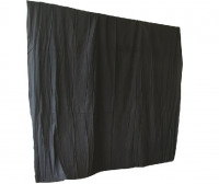 Dekomolton, schwarz - Meterware Dekomolton, schwarz - Meterware