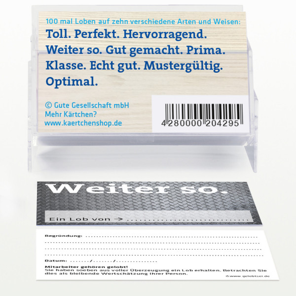 Lobkärtchen © für Arbeit