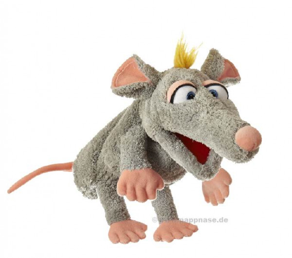 Handpuppe Schnurzpiepe, die Ratte