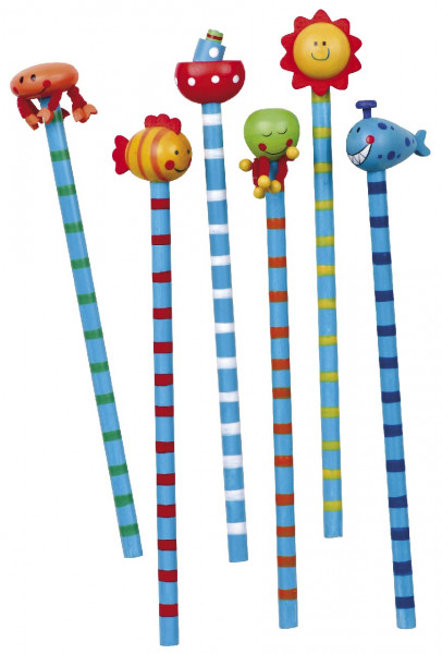 Bleistift Meeresfreunde