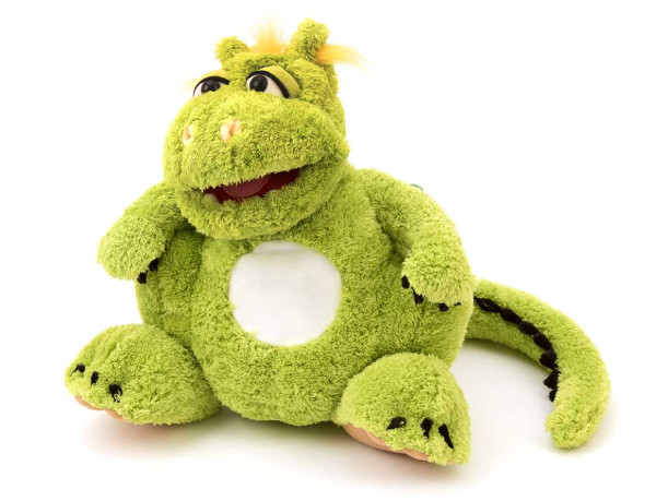 Handpuppe Filippo der Drache