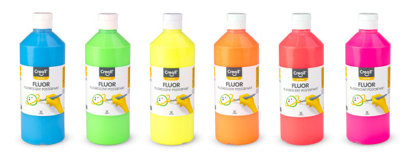 Neon-Farbe - Plakatfarbe